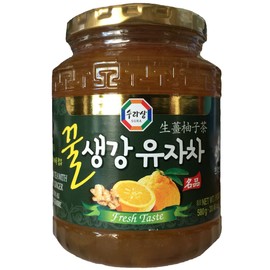 Sura Wang Citron Tea with Honey Ginger, 20.46 oz bottle