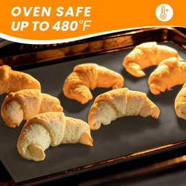 Baking Mat Roll Pan Liner-12IN X 10FT-Gray