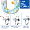 Drain Snake with Claw, Reusable Flexible Plumbing Drain Snake, Drain