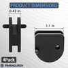 Metal Shed Replacement Door Slides 4-Pack