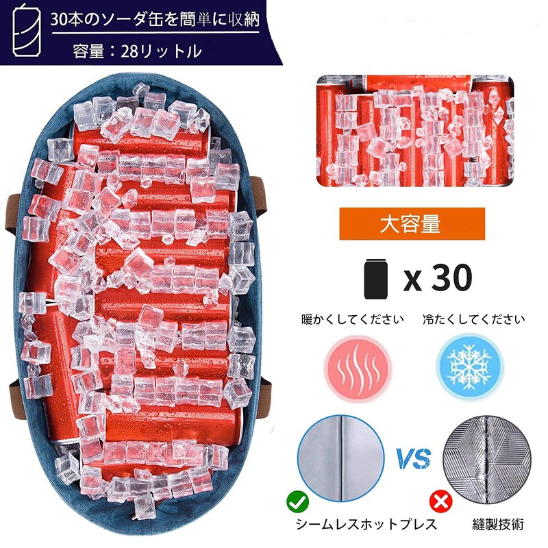 LHZK Cooling Bag, Eco Bag, Foldable Tote Bag, Lunch Bag,