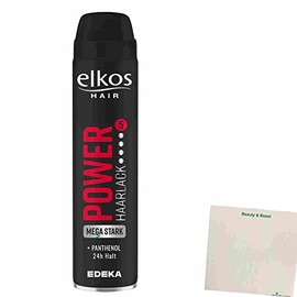 Elkos Power Mega Strong Hair Varnish 300 ml + usy Block