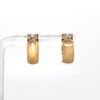 INFINITY 18K Gold Plated Earrings for Woman | Thick Hoop