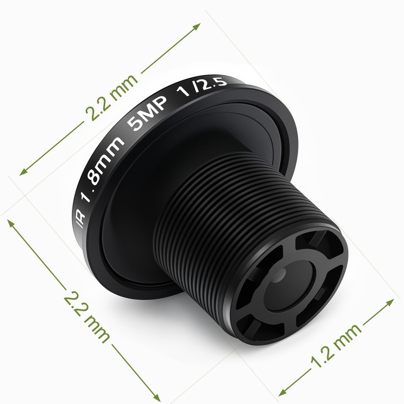 Fisheye Wide Angle Lens for Camera - Tensso 1.8mm IR