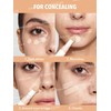SHEGLAM Complexion Boost Concealer with Squarepants Applicator Matte Long Lasting