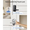 TEEHO Keypad Door Lock with Handle: Keyless Entry Door Lock