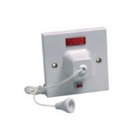 45 Amp Pull Cord Switch Double Pole with Neon