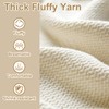 sourcing map Chenille Chunky Yarn, 100g/3.5oz Plush Bulky Thick Fluffy
