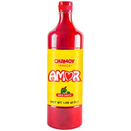 Amor Chamoy Sauce | Bittersweet flavor | 2,500 Scoville level Enjoy it with fruits, veggies, snacks, and drinks | Kosher | 33 fl oz bottle (Pack of 1)