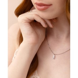 MAPIMANIA - Women's Stainless Steel Pendant Necklace, Stainless Steel, No Gemstone