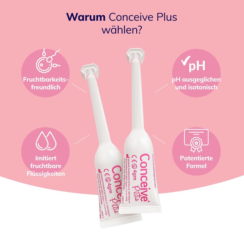Conceive Plus Application Vaginalgel Fertilität Lubricant
