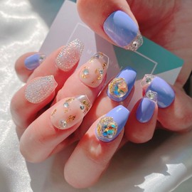 MunNail Gold Leaf Princess⭐️ - Round / MunNail 금박공주⭐️ - 라운드