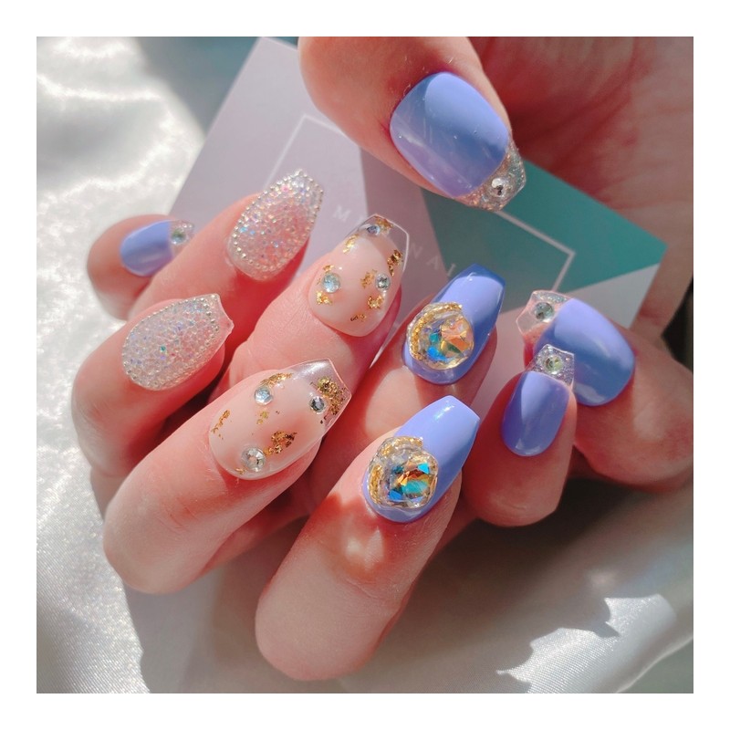 MunNail Gold Leaf Princess⭐️ - Round / MunNail 금박공주⭐️ -