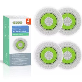 Clarisonic 브러시모 브러시 헤드 교체품 Clarisonic Mia 1 2 Fit Alpha Smart Profile Uplift 및 Acne Cleansing Fa [Acne Cleansing] Brushmo Brush Head Replacement for Clarisonic Mia 1 2 Fit Alpha Smart Profile Uplift and Acne Cleansing Fa [Acne Cleansing]
