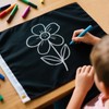 FLAGPARK Solid Black Flag 12x18 inch 2 Pack DIY Flag