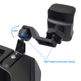 Young Wolf Auto Multi-Mount Handyhalterung Armaturenbrett Aufbewahrung Mount Set mit Verlängerungsarm Metallstange Kompatibel mit Jeep Wrangler 2011-2017 JK JKU