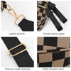 NEWROGENG Checkered Crossbody Bags for Women, Large Nylon Bum Bags