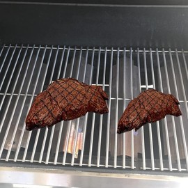 Votenli 18" Stainless Steel Cooking Grid Grates and 4 Packs G470-0004-W1 Heat Plates Grill Replacement for Charbroil Performance 4 Burner 463376018P2, 463376117, 463377117, 463673617, 463335517