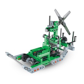 Clementoni 59014.8 "Galileo Construction Challenge - Helicopter and Airboat Construction Set