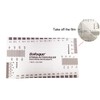 Double Sided Multi Function String Action Ruler Gauge Tool Both