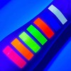 UV Glow Neon Face and Body Paint 10ml - Set