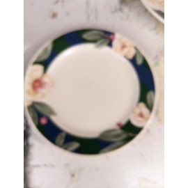 Savannah Grove NIB Savannah Grove Stoneware 3-PC Place Setting Grand Flora Dinner, Salad & Bowl