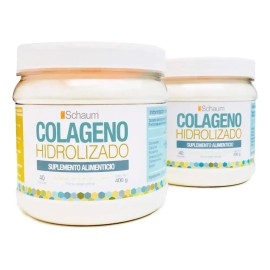 Colágeno Hidrolizado En Polvo 100% Puro, 2 Pack 400 Gr. C/u.