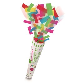 Donkey Birthday Confetti Cannon – Multi Color Confetti Party Popper – 30 cm – 5 x 8 m Effect Height