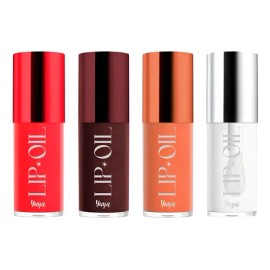 Yuya Lip Oil Brillo Labial Hidratante Natural Set 4 Pzas
