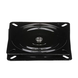 Attwood 17720 - Sedile Girevole per Sedile Barca, 16,5 cm, inclinabile 0 Gradi, in Alluminio, Rivestito di Potenza Nero