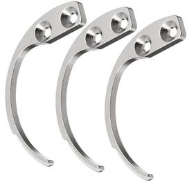 SUZLFTDZSW 3 PCS Hooks Stainless Steel Material Light Weight Small Size Portale,Metal S Hooks, Supermarket Tool Accessories