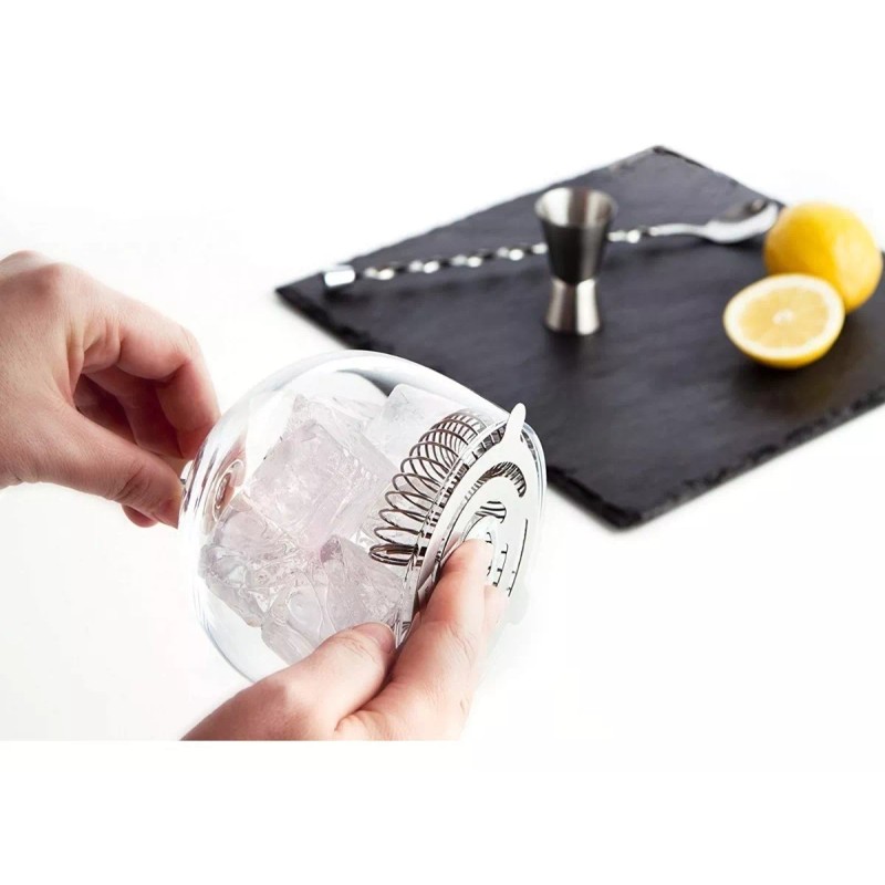Buffetware Kit Bartender Tapete Bar Colador Cuchara Mezcladora Drinks