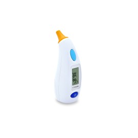 CITIZEN CTD504 Antibacterial Ear Thermometer for Adults and Children, Very Fast Measurement - Only 1-3 Seconds, 12 Sets of Memory, Accurate and Fast Readings for Adults and Children