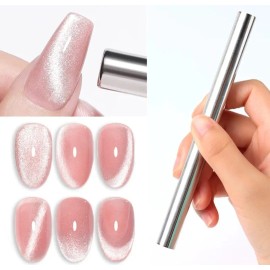 DANYBELLA MODA Y BELLEZA Imán Cilíndrico Para Efectos Ojo De Gato Para Uñas Gel