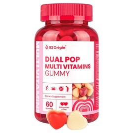 Ende Origin Dual Pop Mineral Multi Vitamin Gummies, 1 unit, 60 tablets / 엔젯오리진 듀얼팝 미네랄 멀티 비타민 구미, 1개, 60정
