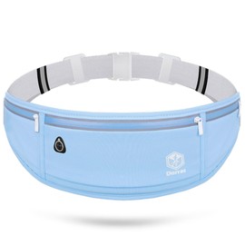 Slim Running Belt Fanny Packs for Women Men, Exercise Waist Pack Running Phone Holder Money Belt Runner Bag