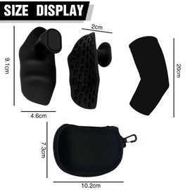 XdealCozyxc Gym Hand Grips, Anti-Slip Weight Lifting Grips for Men Women Training & Exercise