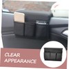 Ipetboom Car Door Armrest Pad with Pocket Luxurious Leather Support