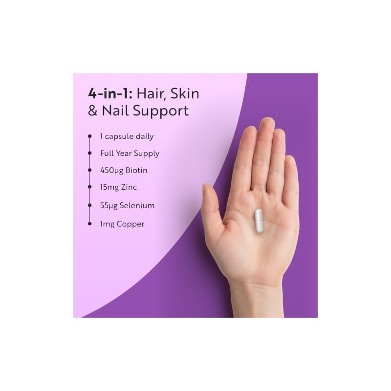 Nutravita Biotin with Zinc, Selenium & Copper - 365 Vegan
