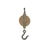 Seaside No.64 - Coat hook as pulley with rope -