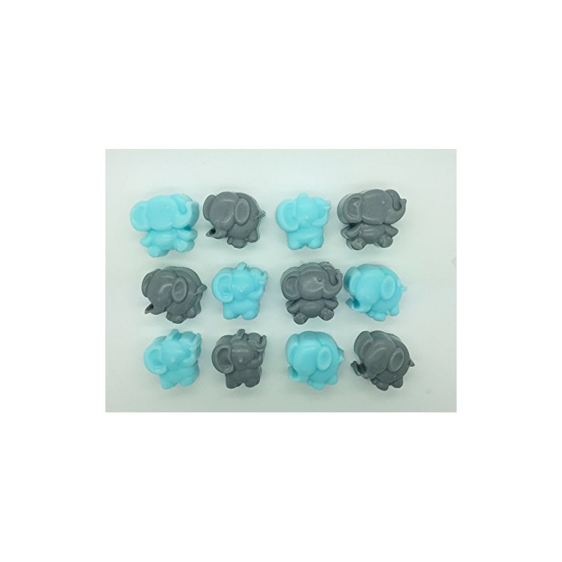 60 x Mini Elephant Soaps - Scented - Baby Shower