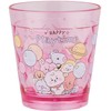 K Company BT-CCL2-PK BT21 Sparkly Clear Cup 2, Pink, 9.1