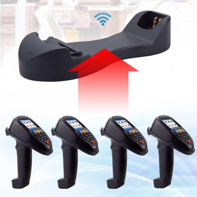 Wireless Barcode Scanner 2.4GHZ Scan Recognition USB Handheld 1D Bar