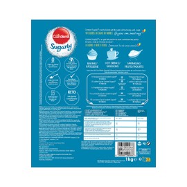 Canderel Sugarly, Endulzante Granulado, Crujiente, Sin Calorías, Sustituto de Azúcar para Bebidas y Repostería, 300g