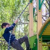 WWFFEN Luminous Climbing Handle, Outdoor Play Equipment, Non-Slip Climbing Frame,