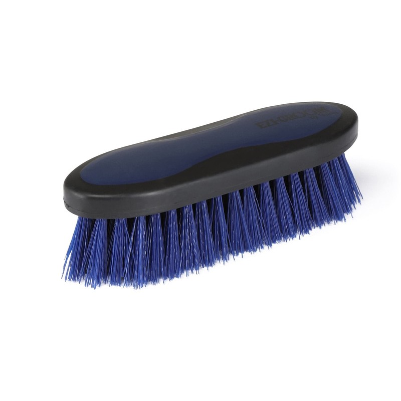 Shires 1482 Ezi-Groom Large 2-Tone Dandy Brush Bright Pink