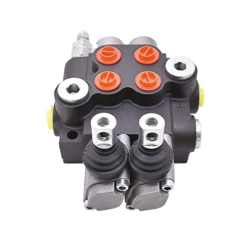 findmall 2 Spool 13GPM 3600PSI Hydraulic Directional Control Valve, SAE