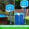 GoSports Splash Hoop UP Above Ground Pool Hoop Basketball Game