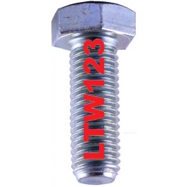 Unbranded/Generic (2) M14 x 2.00 x 65 MM (FT) DIN 933 Class 8.8 Hex Cap Screw (Bolt) Zinc