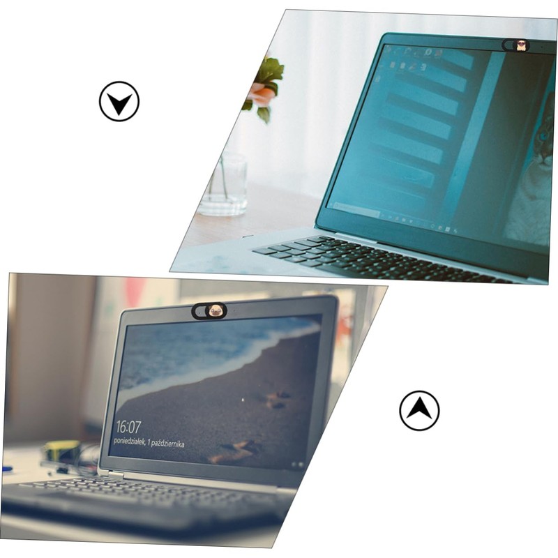 Operitacx 3pcs Laptop Webcam Cover Slide Privacy Protection Peeping Lens